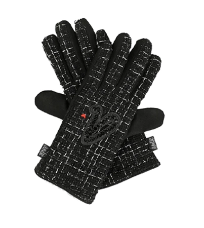 Anekke rękawiczki tweedowe