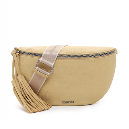 Emily & Noah pojemna żółta nerka