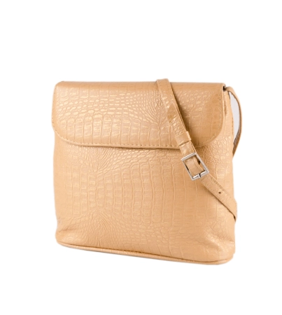 Milskór Daria skórzana żółta listonoszka  