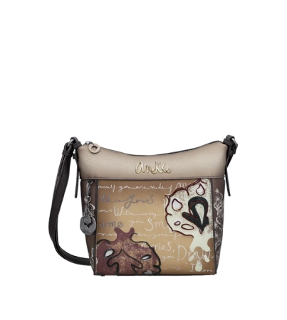 Anekke Real Manifesto pojemna torba na ramię ze zdobieniami