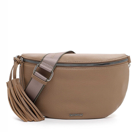 Emily & Noah pojemna brązowa nerka