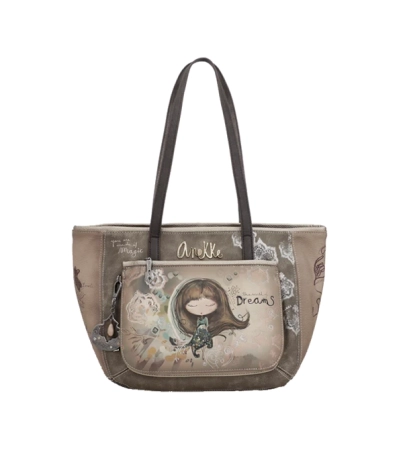 Anekke Real duża torba na ramię z dziewczynką