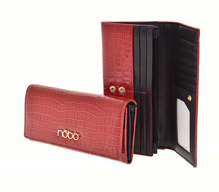 Nobo duży portfel skórzany 