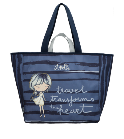 Anekke duża torba tekstylna plażowa