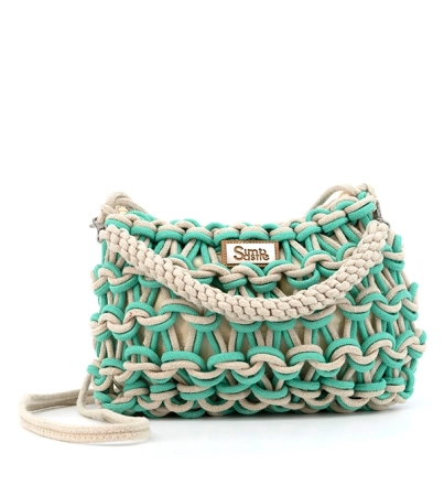 Simosastre torebka pleciona z bawełny 