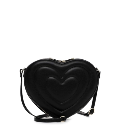 Emily&Noah mała czarna torebka w kształcie serca