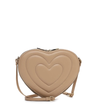 Emily&Noah mała beżowa torebka w kształcie serca