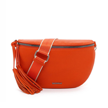 Emily & Noah pojemna pomarańczowa nerka