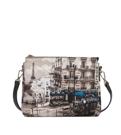 Ynot torebka na ramię z nadrukiem Paryża