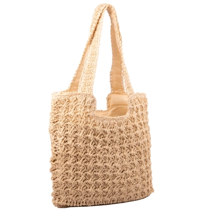 Lekka pleciona torebka damska na lato