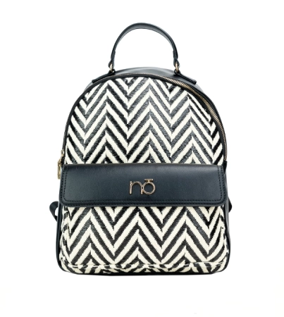 Czarny pojemny plecak damski Nobo