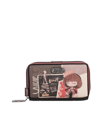 Anekke Mademoiselle średni twardy portfel z RFID