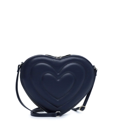 Emily&Noah mała granatowa torebka w kształcie serca