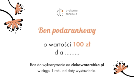 Bon Podarunkowy 100 zł (elektroniczny)