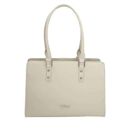 Nobo kremowa klasyczna aktówka