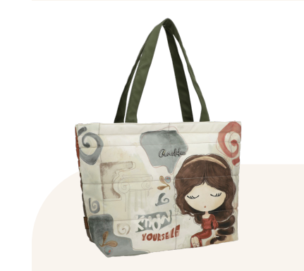 Anekke Muse duża tekstylna torba na ramię