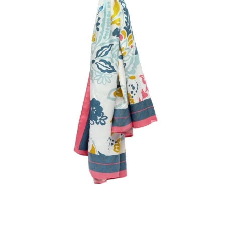 Misako duży szal apaszka w kwiaty