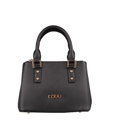 Nobo czarna klasyczna torebka do ręki i na ramię 